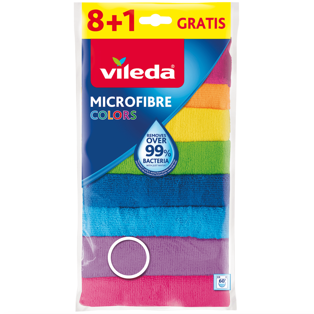 MICROFIBRE COLORS 8+1 PZ. - Luxe Home