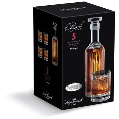 Serv.Bach whisky 5 pz.
