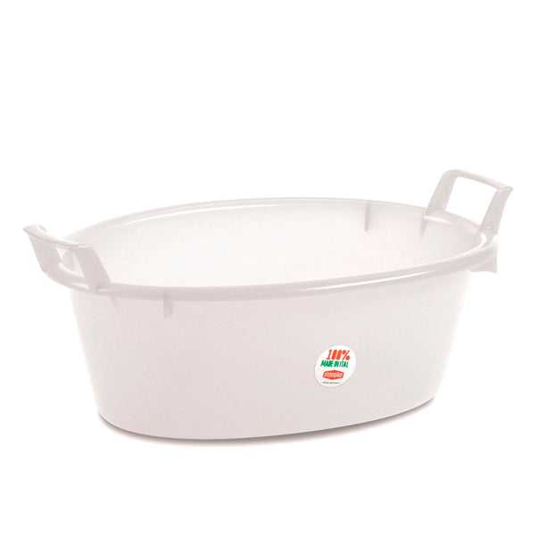 Bacinella ovale in polietilene D.70 neutro