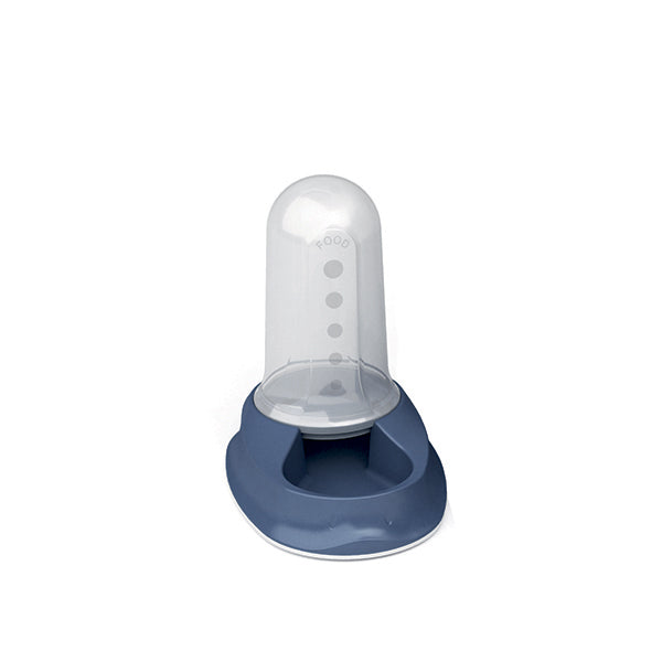Ciotola Chic multireserve acqua/cibo lt. 0,8 blu navy