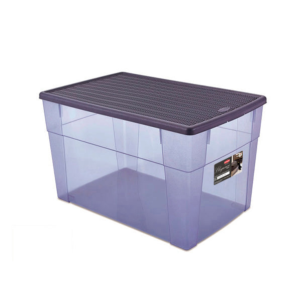 Scatola Elegance BOX multiuso XXL navy/blu navy trasparente