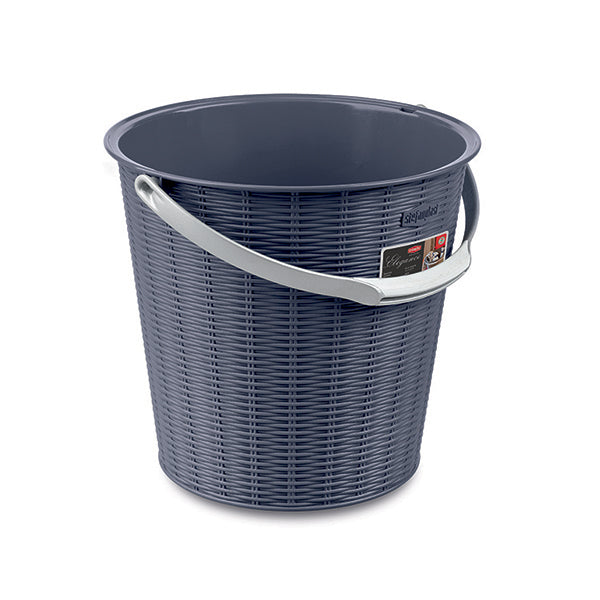 Secchio Elegance blu navy c/manico