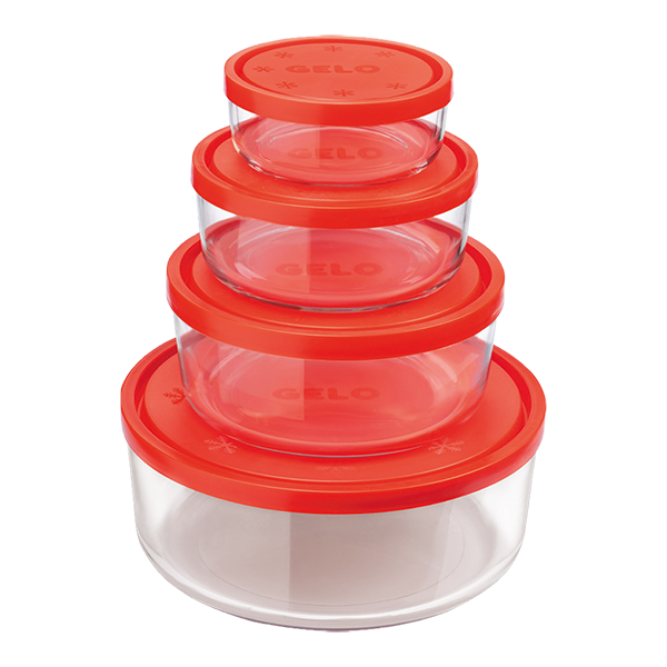GELO BOX SET 4 PZ C/ ROSSO S 1 K 6
