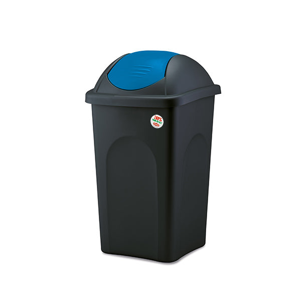 Bascula Multipat lt.60 fusto nero/ond. Blu Capri