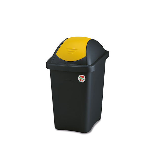Basculina Multipat lt.30 fusto nero/ond. Giallo