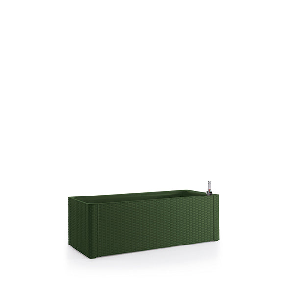Fioriera Natural DELUXE rettangolare verde pino