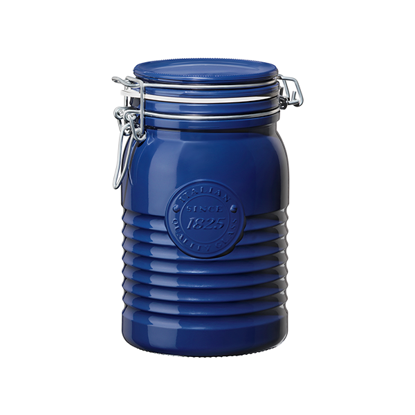 OFFICINA 1825 VASO ERM. 1 L BRIGHT BLUE CT 6 N16B