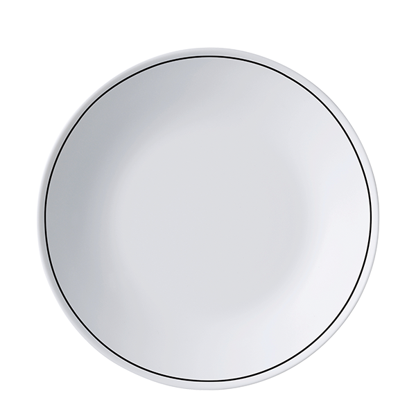 WHITE MOON PLATO HONDO NO ALA CHIAROSC.UNICO F6 CT24 NG16 - Luxe Home