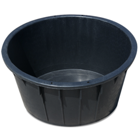 Mastellone ovale s/m nero lt.85