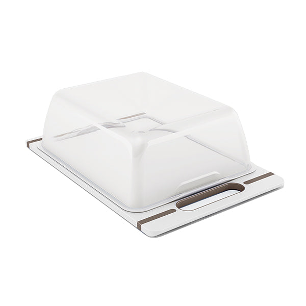 Tagliere TOP LINE bianco/tortora chiaro