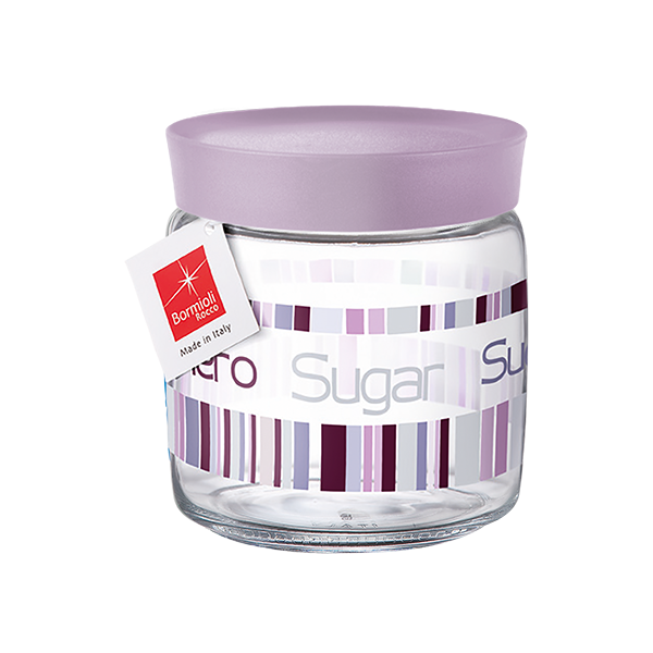 GIARA VASO 0,75 COLORFUL SUGAR CT 6 C-LILLA