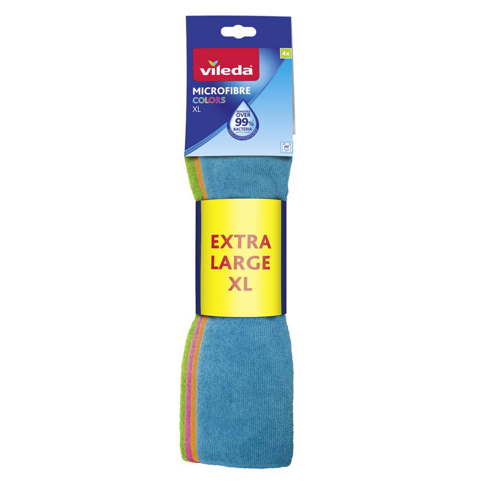 MICROFIBRE COLORS XL 4 PZ. - Luxe Home