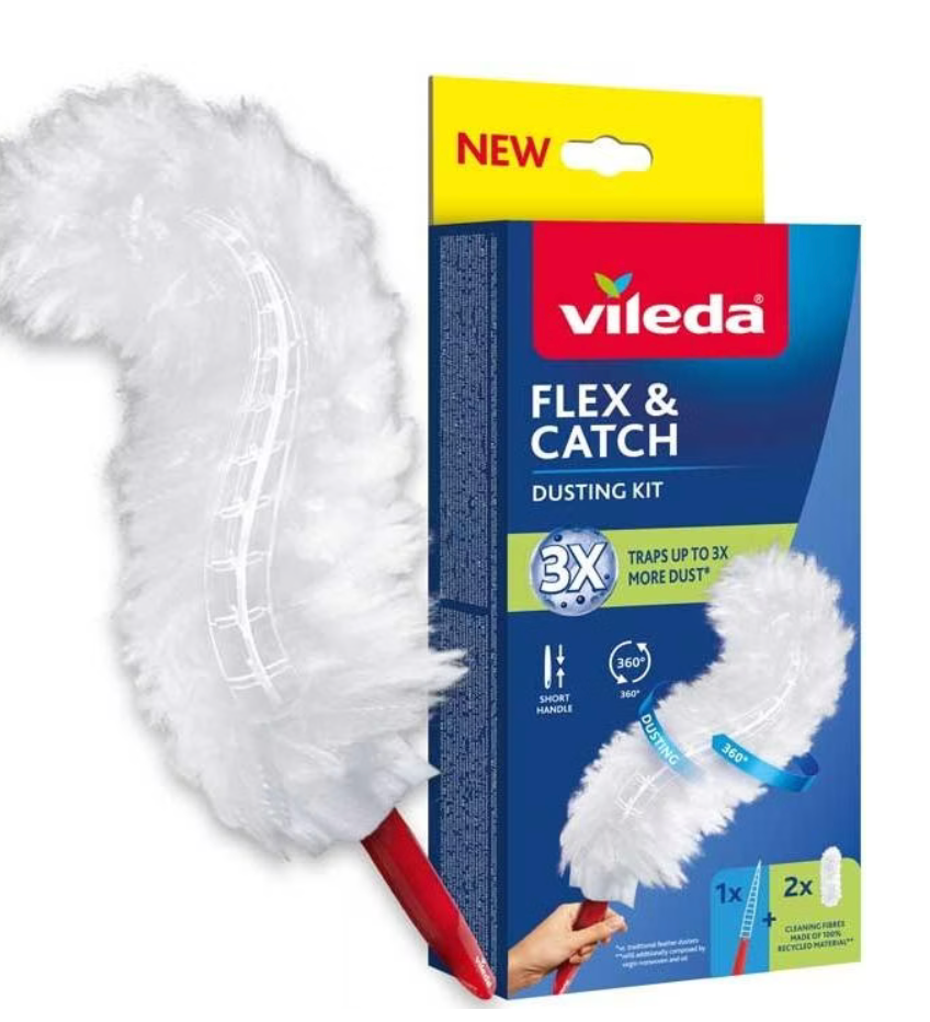 Flex and Catch Short Handle System + 2 refills - Luxe Home