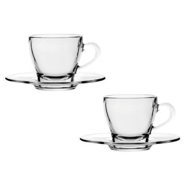 2 tazzine espresso 6,5 cl c.piattini