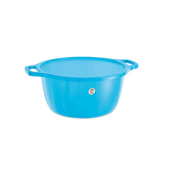 Bacinella bombata in polietilene cm. 40 azzurro
