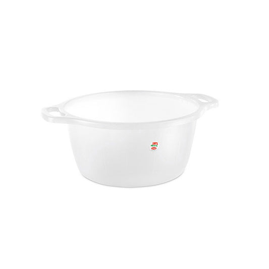Bacinella bombata in polietilene cm. 40 neutro