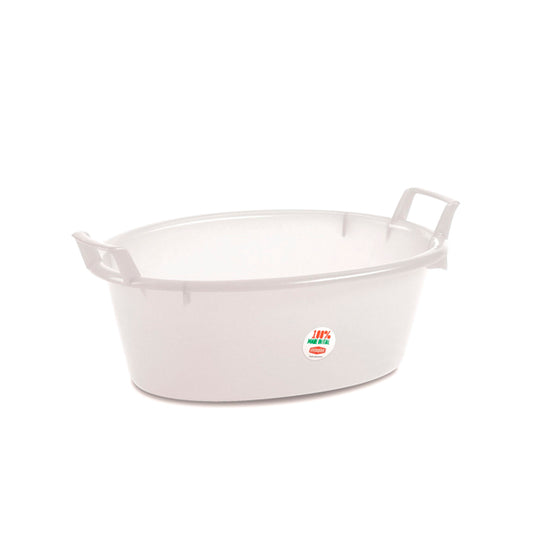 Bacinella ovale in polietilene D.45 neutro