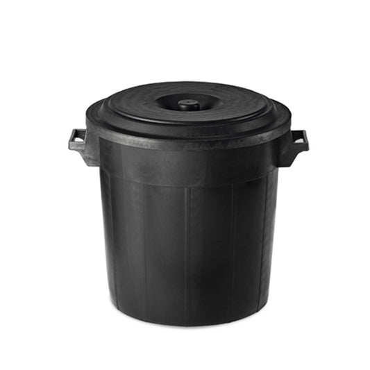 Bidone nero (fusto) lt.50