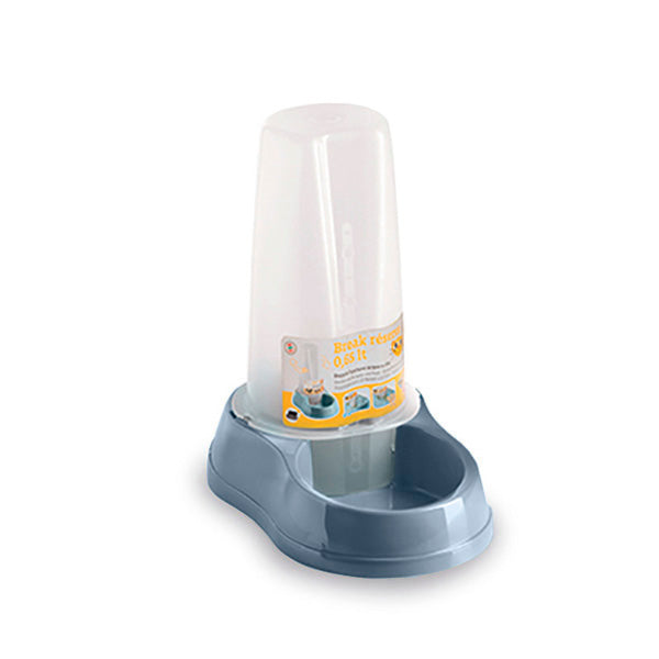 Break réserve doppia funz. Acqua/cibo lt.0,65 blu acciaio