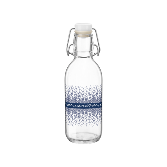 EMILIA BOTTIGLIA 0,5 L  GLAM BLUE  CT 12 T-BCO - Luxe Home