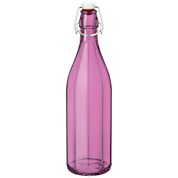 OXFORD BOTTIGLIA 1,0 L  ROSA FUCSIA  CT 6 T/BIANCO - Luxe Home
