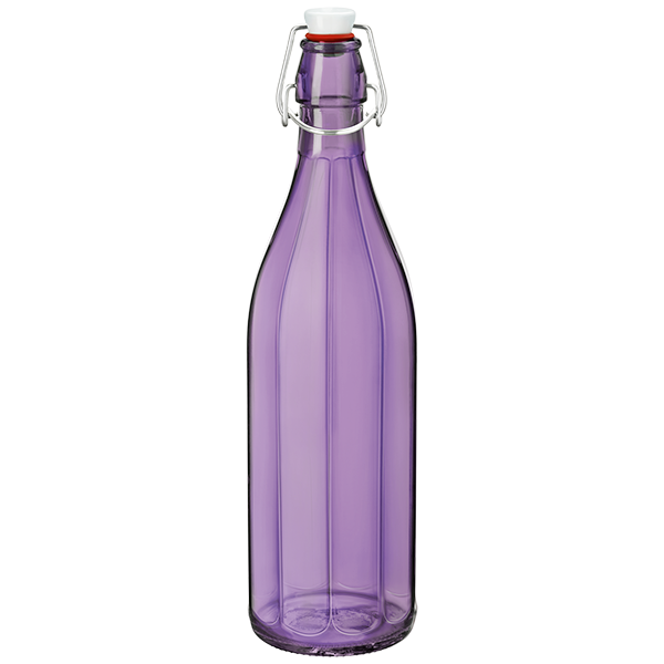 OXFORD BOTTIGLIA 1,0 L  VIOLA  CT 6 T/BIANCO - Luxe Home