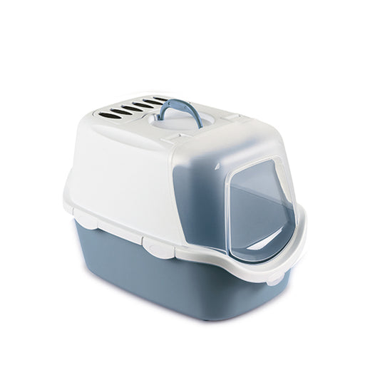 Cathy Easy Clean bianco/blu acciaio - Luxe Home