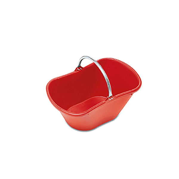 Cesta ovale lt 25 con manico in ferro