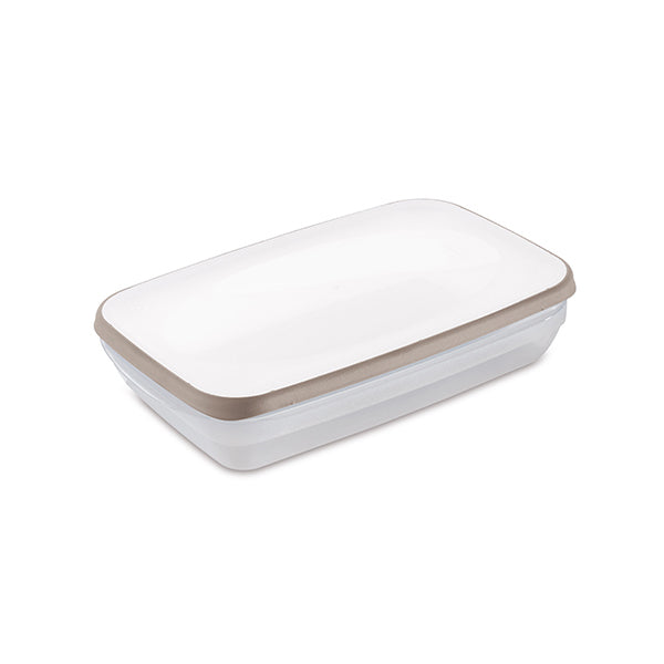 Contenitore frigo "Ciao Fresco" lt.2,4 bianco/tortora chiaro