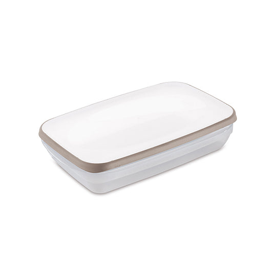 Contenitore frigo "Ciao Fresco" lt.2,4 bianco/tortora chiaro