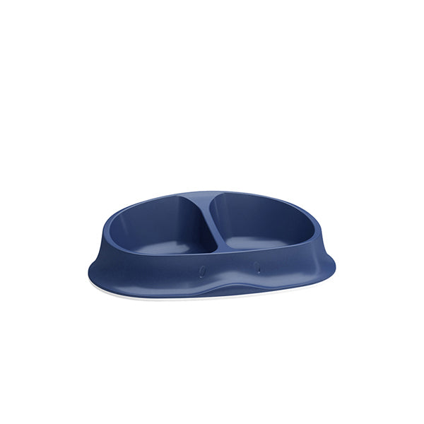 Ciotola Chic double blu navy lt. 0,25+0,25