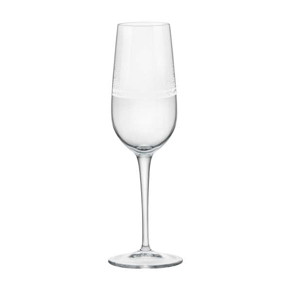 INVENTA CAL FLUTE  GLAM WHIT  B 6 - Luxe Home