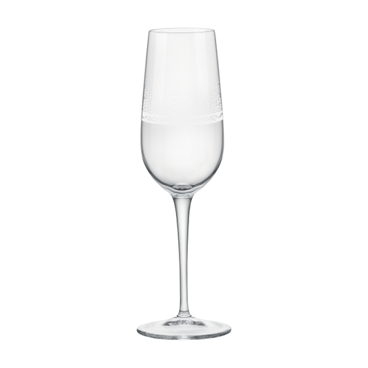 INVENTA CAL FLUTE  GLAM WHIT  B 6 - Luxe Home