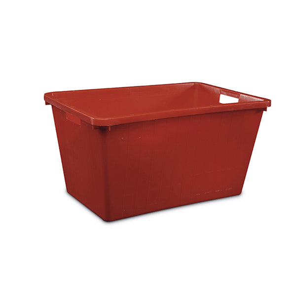 Contenitore rettangolare lt 65 rosso