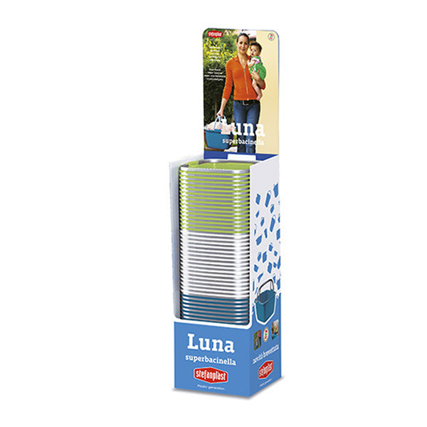 Superbacinella  LUNA quadra con manici - EXPO 30 pz