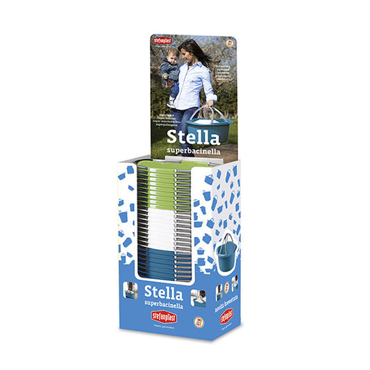 Superbacinella STELLA ovale c/manici - EXPO 30 pz - Luxe Home
