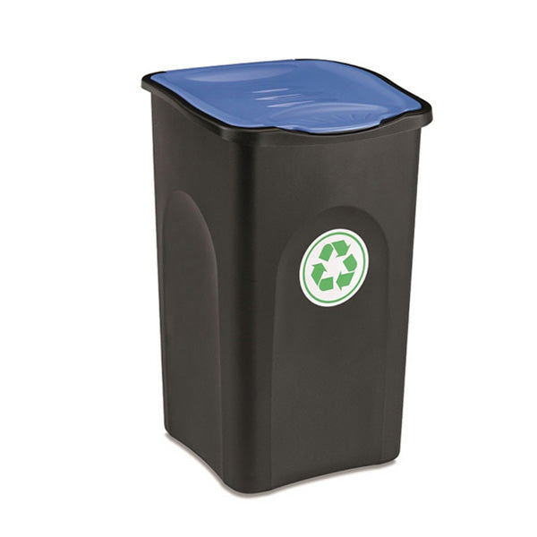 Pattumiera ECOGREEN nero/blu