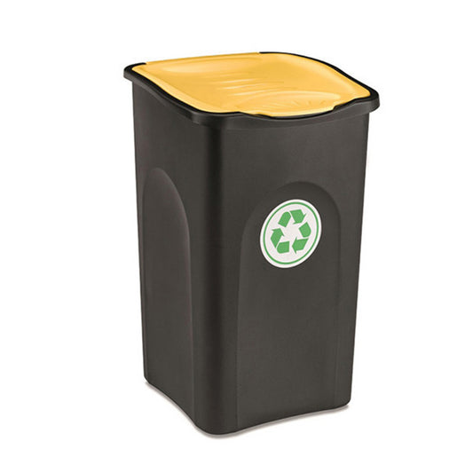 Pattumiera ECOGREEN nero/giallo