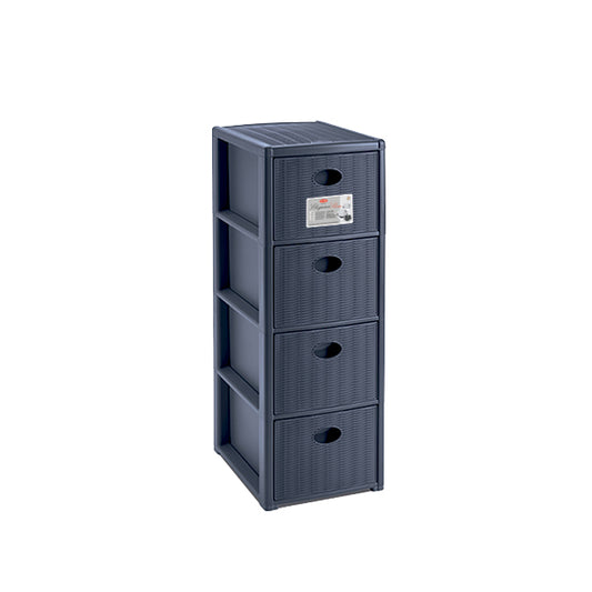 Cassettiera Elegance blu navy