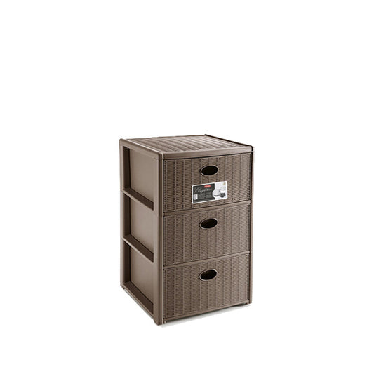 Cassettiera Elegance  3 tortora