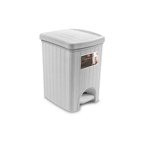 Pattumiera  Elegance bianco