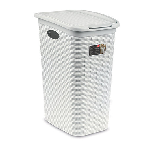 Portabiancheria Elegance lt.36 bianco