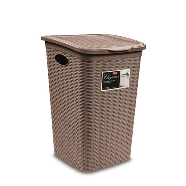 Portabiancheria Elegance lt 50 tortora