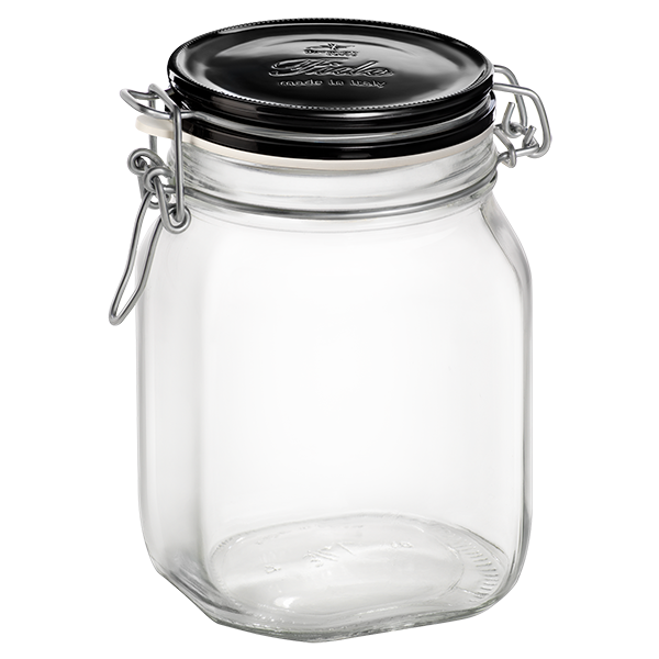 FIDO VASO ERM 1000  NERO  CT 12 NG18 - Luxe Home