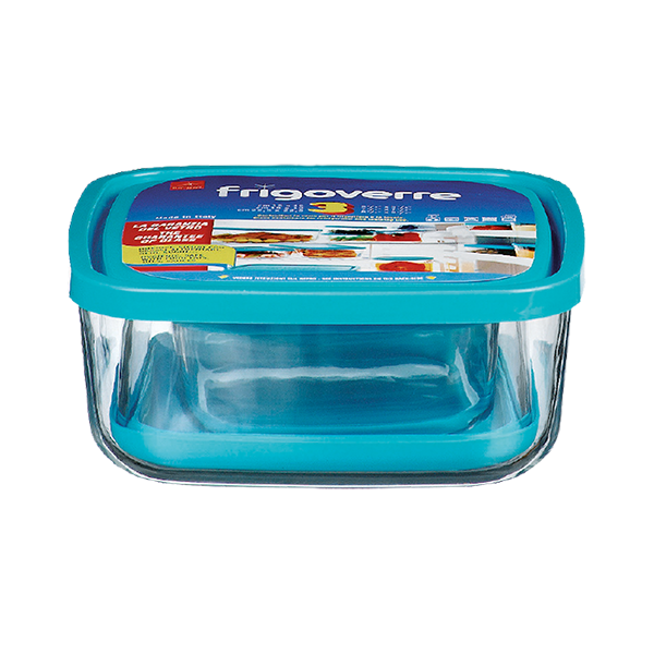 FRIGOVERRE SET 3 PZ QUADRE  C/ AZZURRO  CT 4