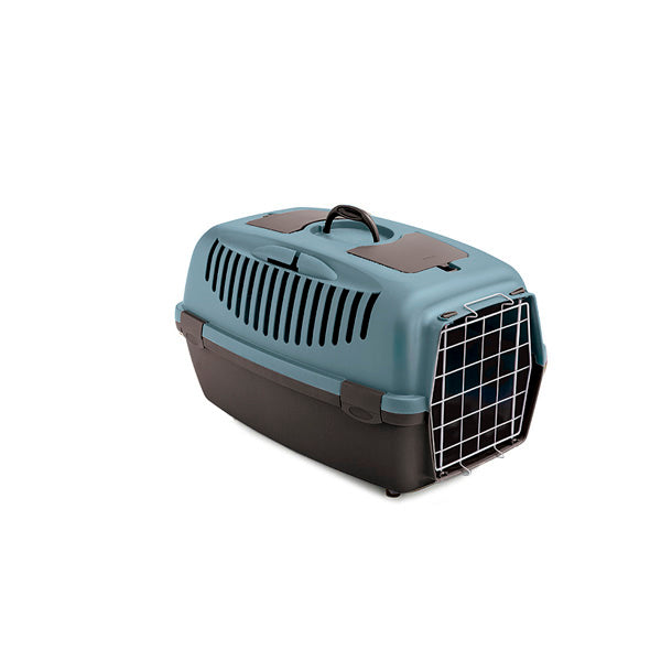 Gulliver 2 c/porta in metallo blu acciaio/carruba