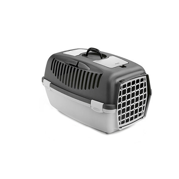 Gulliver 3 c/porta in plastica grigio scuro/grigio chiaro