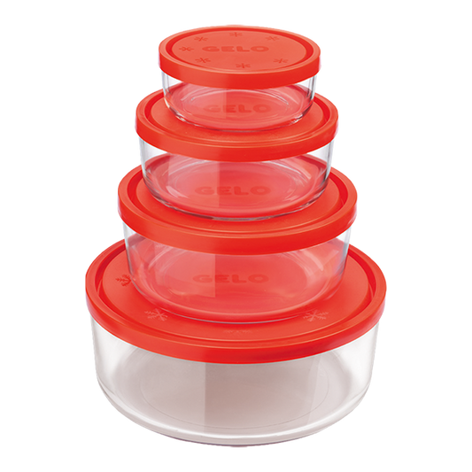 GELO BOX SET 4 PZ  C/ ROSSO  S 1 K 6