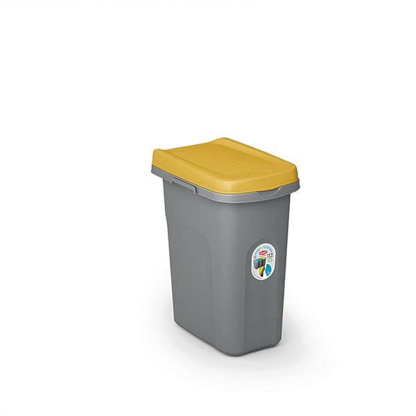 Home Eco System 15 lt grigio/giallo - Luxe Home