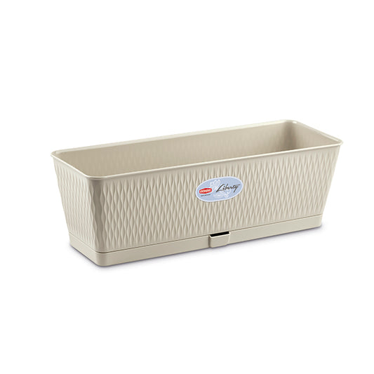 Balconetta Liberty c/ris.acqua cm.50 bianco travertino